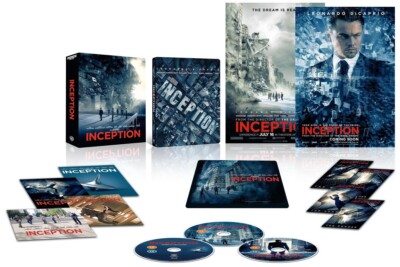 Inception [4K UHD + Blu-ray] Steelbook Collector's UK Limited Edition Box Set