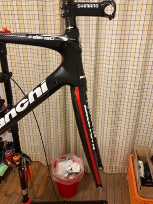 Bianchi Intenso 2016 Carbon Road Bike Frame Set 55cm Free Shipping