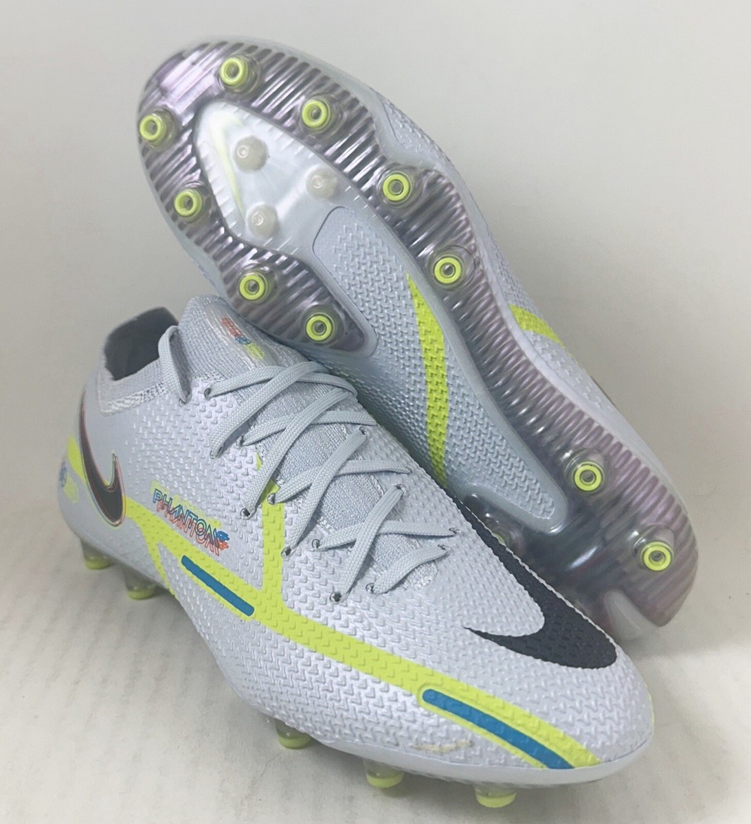 Nike Phantom GT2 Elite AG-Pro Grey Soccer Cleats DC0748-055