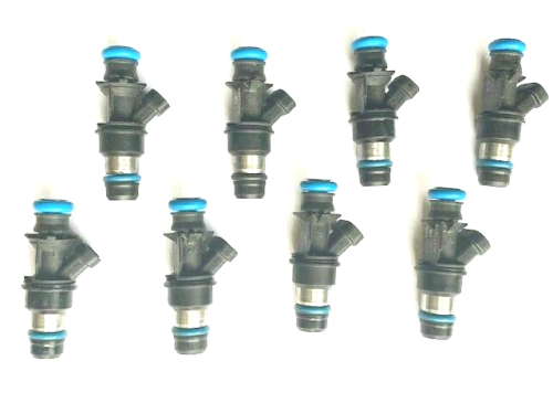 Delphi Injector Set 17113582 X 8 fits Vortec LM7 Silverado Sierra 1999-2000 - Picture 1 of 2