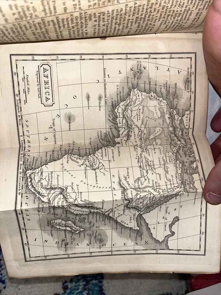 A Concise Gazetteer of the World for the Use of Schools by Earnshaw, 1824 7 Maps - Image 4 of 4