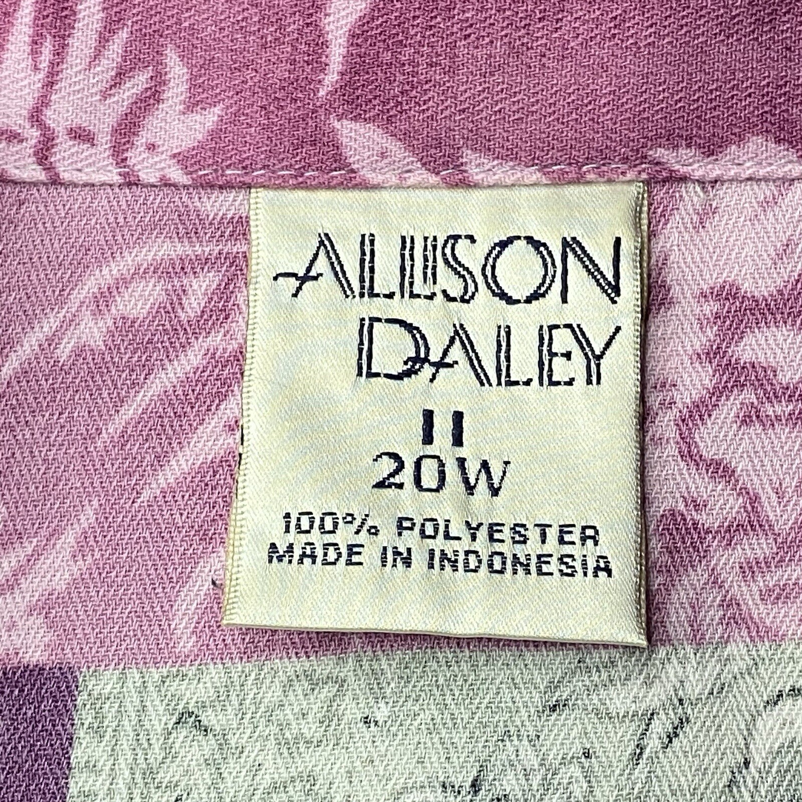 Allison Daley Patchwork Button Front Blouse Women… - image 6