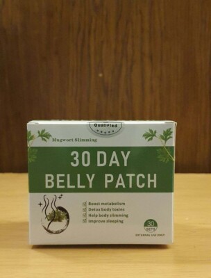 30 Day Fat Burning Belly Patch Natural Slim Detox Weight Loss Flat Tummy Plaster