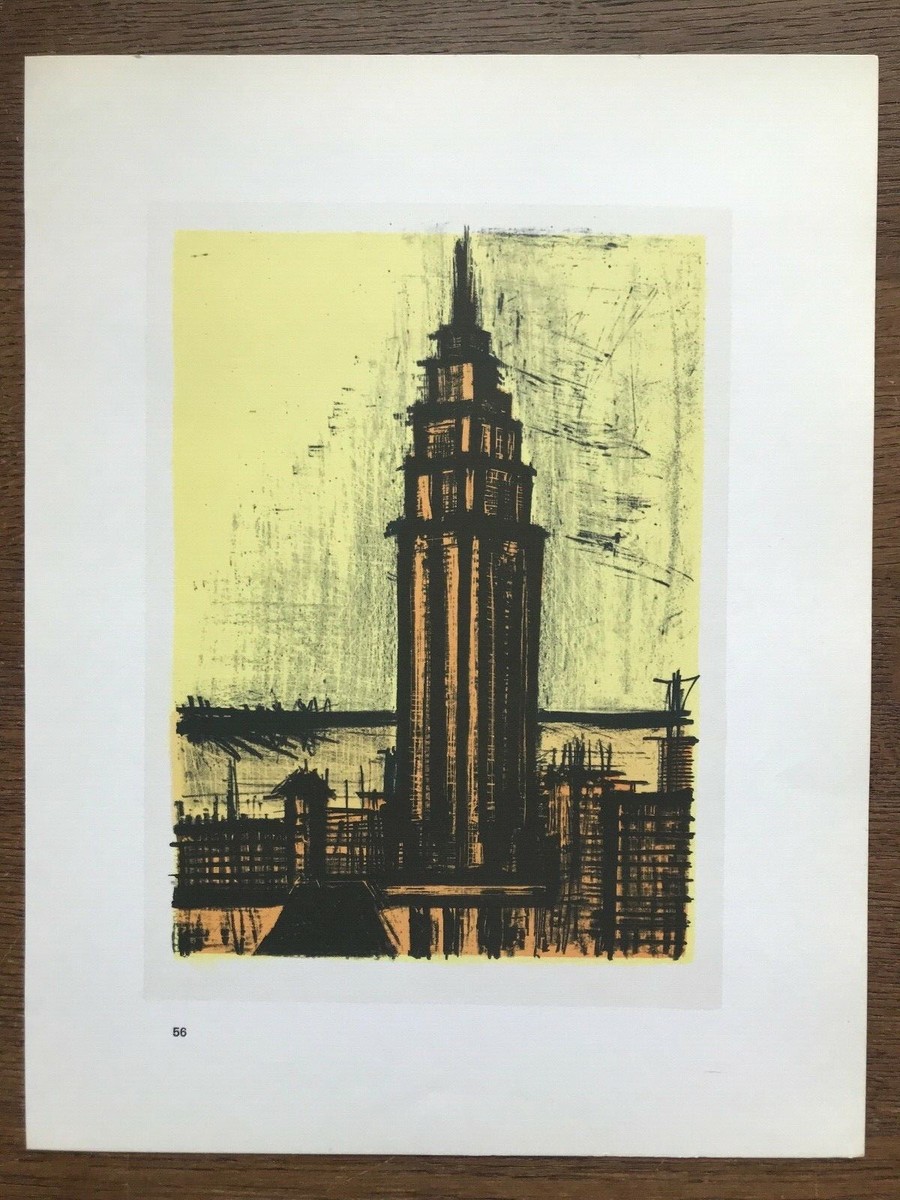 ベルナール・ビュッフェ,NEW YORK-Empire State Buildi ベルナール・ビュッフェ,NEW YORK-Empire State Buildi - メルカリ