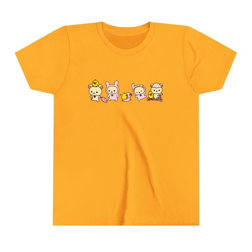 Kids HELLO KITTY RILAKKUMA T-shirts Rilakkuma Youth Size Koriilakkuma Tshirts - Picture 16 of 49