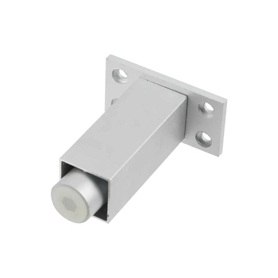 Paquete de 4 patas de armario decorativas acabado cromado sofá mesa armario patas 3 pulgadas Foto 4 de 4