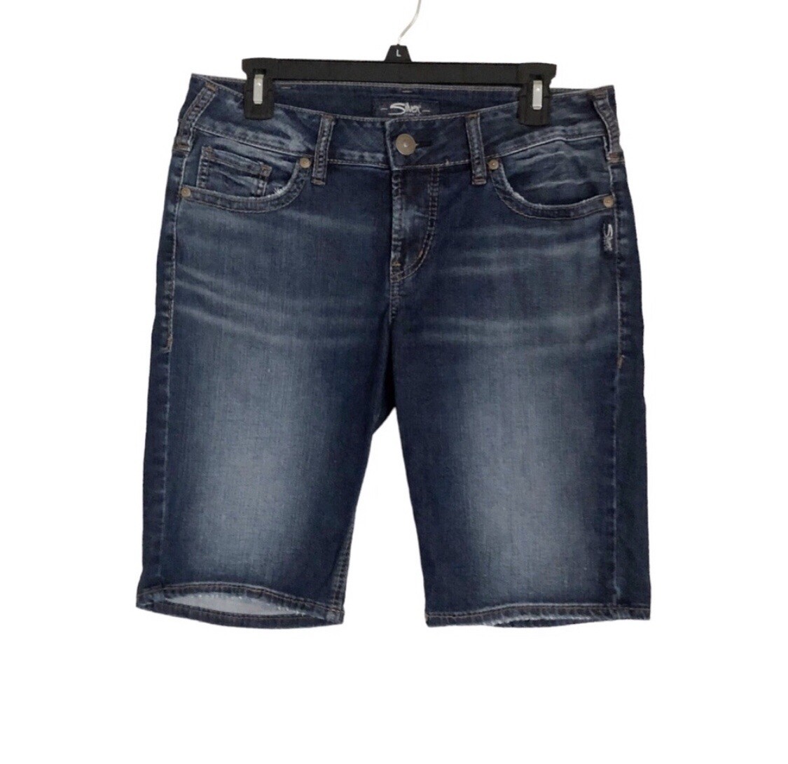 Silver Jeans Elyse Bermuda Shorts Womens Size W30 x L11 - Main Image