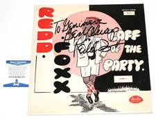 REDD FOXX SIGNED 'LAFF OF THE PARTY' RECORD ALBUM LP COMEDIAN BECKETT COA BAS