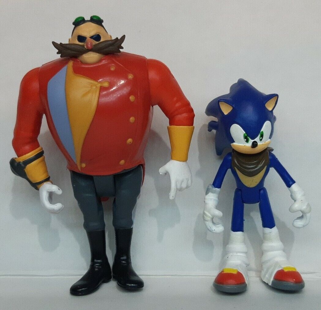 Boneco Tomy Sonic 3 In1 Sonic-shadow-dr. Eggman T22514a1 em