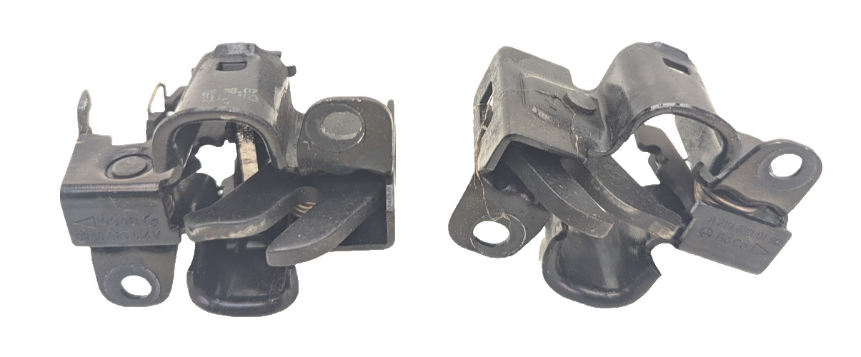 06-11 MERCEDES W164 ML-CLASS Hood Latches Pair OEM