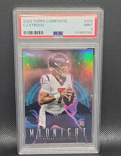 2023 Topps Composite - Midnight C.J. Stroud #320 (RC) Psa 9