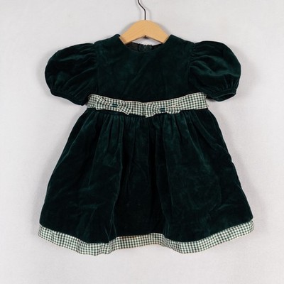 good lad christmas dress NWT Good Lad Red Velvet Christmas Holiday Dress Size Girl 4T Vintage 90s USA D53