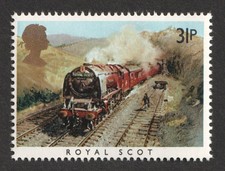 1985 31p Royal Scot. Famous Trains. SG 1275
