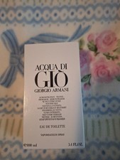 Giorgio Armani Acqua Di Gio 3.4oz Men's Eau de Toilette, new.