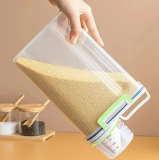 3pcs  Rice Storage Container   Sealed Grain J...