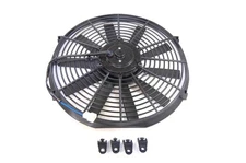 Racing Power Company    R1204    14In Electric Fan Black Straight Blade