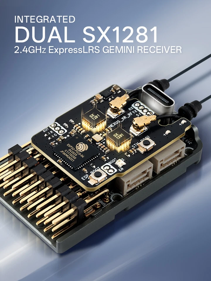 RadioMaster RC NEXUS-XR Flight Control Helicopter 6-axis Gyro 2.4GHz 5-16V 256MB - Image 3 of 4