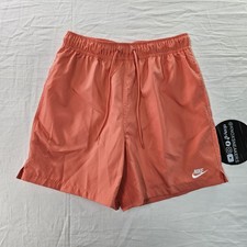 Nike Men’s Club Flow Short in Magic Ember Coral FN3307-814 Men’s Size Small