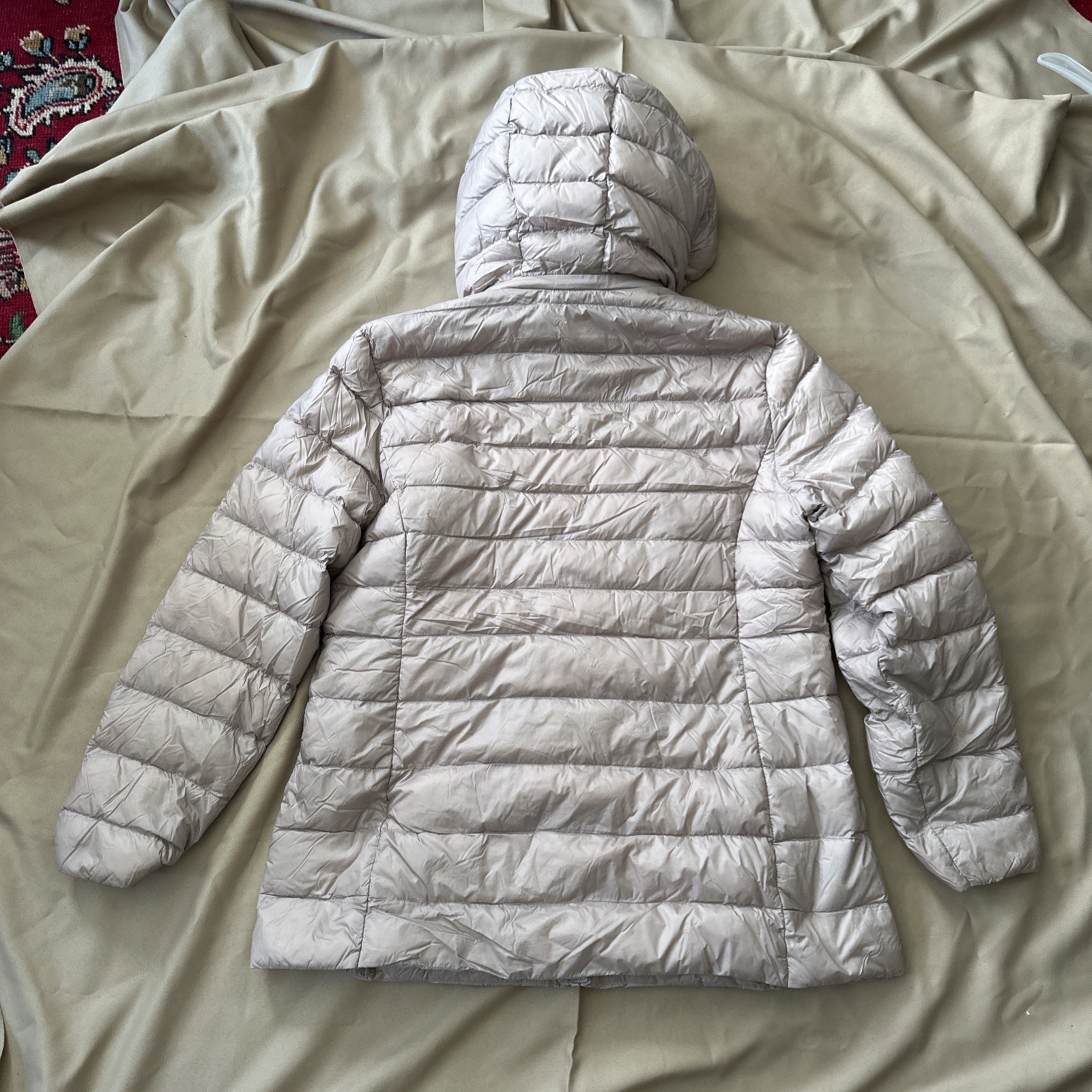 Ultra Light Down Filled Packable Jacket Light Pin… - image 2