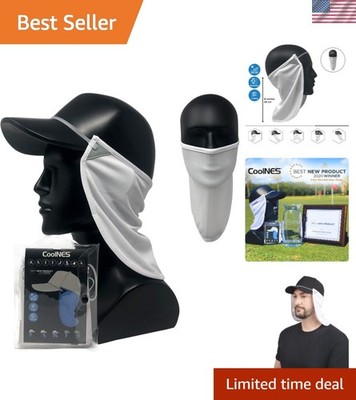 Unisex Quick Dry UV Neck Drape - Versatile Face Covering for Active Outdoor Fun