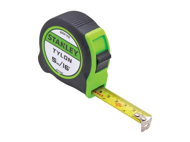 B&Q -  Xms24Hvtape5 Hi-Vis Tylon Tape Measure 5M/16Ft - Image 3