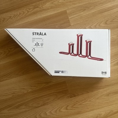 IKEA x Gustaf Westman Vinterfint Strala LED Candelabra Lamp Metal Red, FAST SHIP