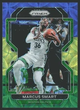 2021-22 Panini Prizm #43 Marcus Smart Choice Blue Yellow and Green