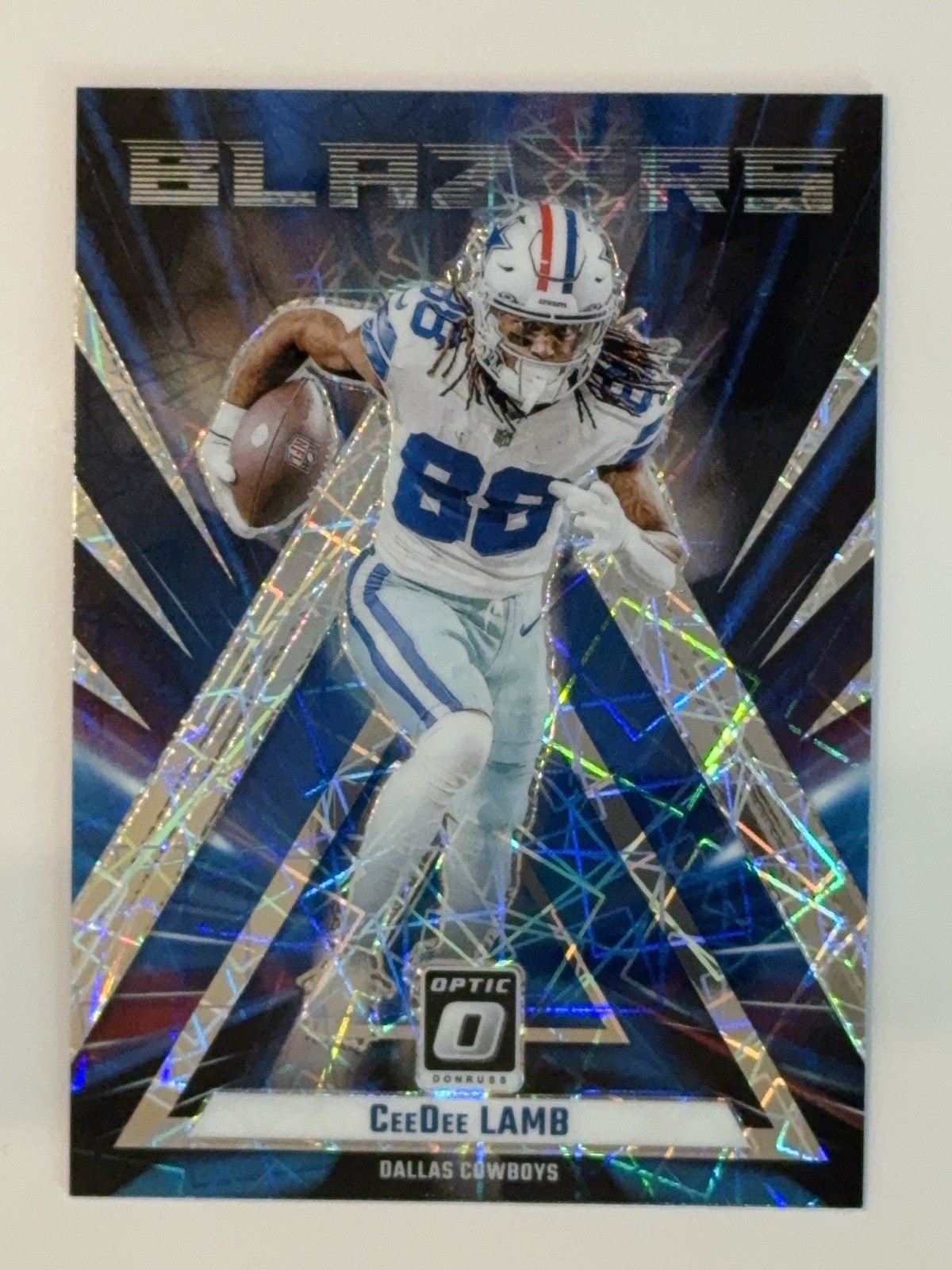 CeeDee Lamb - 2023 Panini Donruss Optic Blazers #12 - Cowboys!! Case Hit!!
