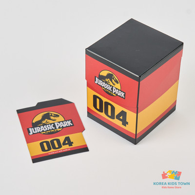 Official Licensed Jurassic Park TCG Card Sleeves Deck Box Case Korea