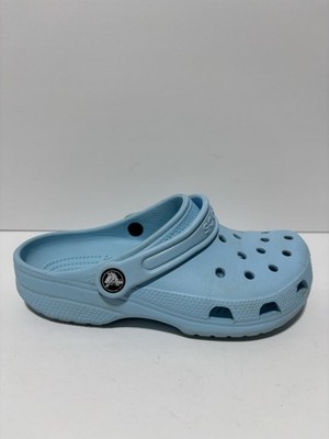 Crocs Big Kids  Classic Slip-On Clogs Blue, Boys  Size 3 M