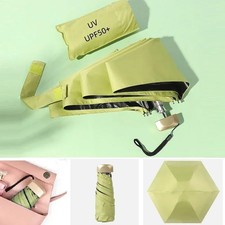 Small Mini UV Umbrella for Women Lightweight Compact Travel Umbrella Portable