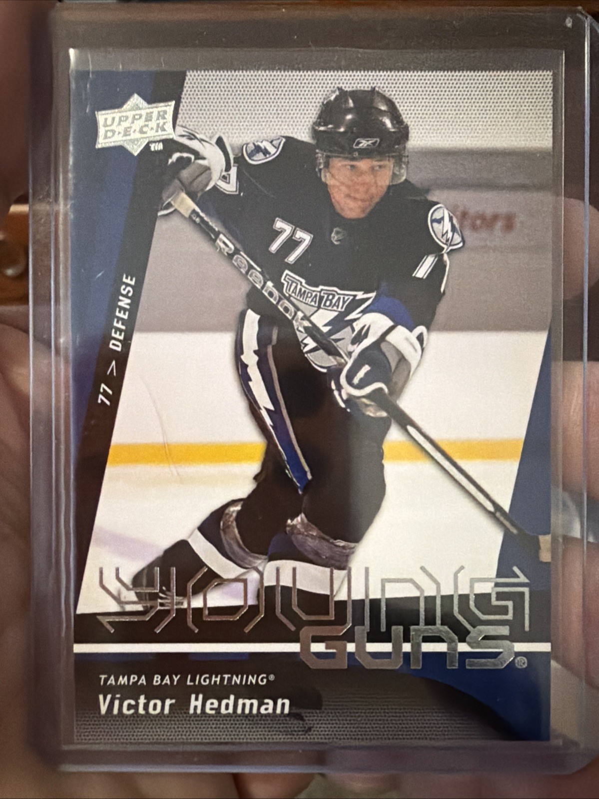 2009-10 Upper Deck Young Guns Victor Hedman #202 (RC)