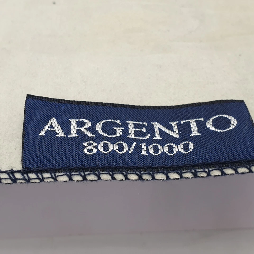 Set of 12 Italian Solid Silver Argento 800 Cake Forks in Original Pouch - Image 3 of 4