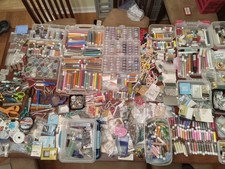 Gigantic Jewelry Making Lot Beads, Tools, Cases So Much More Thousands Pieces