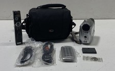 Canon ZR850 MiniDV Digital Video Camcorder Lot Bag Remote