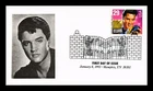 DR JIM STAMPS US COVER ELVIS PRESLEY ROCK & ROLL LEGEND OF MUSIC FIRST DAY ISSUE