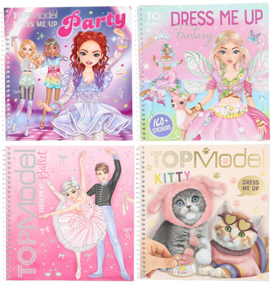 Depesche Top Model Dress Me Up Stickerbuch - Preis pro Artikel - Sie wählen