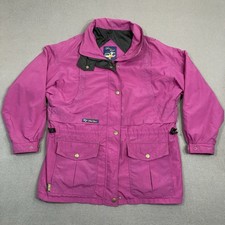 Vintage SNOW GOOSE Gore-Tex Lined Jacket Size Large Purple Canada Goose