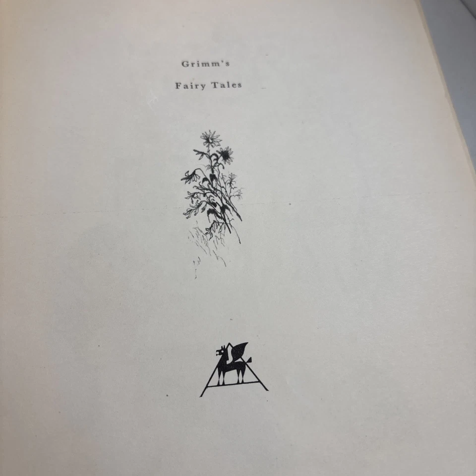 СКАЗКИ ГРИММА 1961 Artia Пола Хэмлина Иллюстрированные В Цвете Jiri Trnka - Изображение 2 из 4