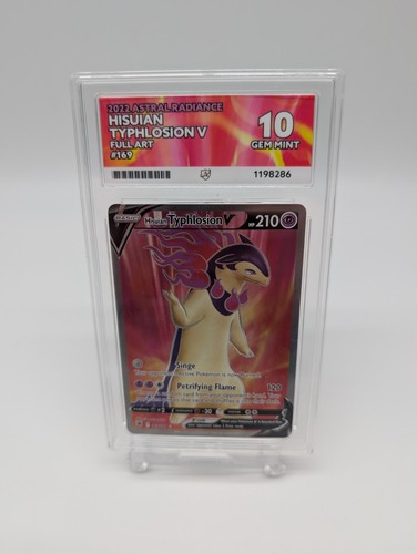 Hisuian Typhlosion V graded ACE 10 for sale on eBay