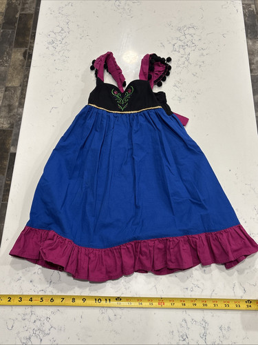 Handmade Princess Anna costume dress sz4-5 - Picture 1 of 6