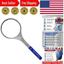 Versatile 6-In Water Filter Wrench Compatible with American Plumber Models
