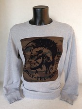 Felpa Uomo Diesel "Only The Brave" - Originale Taglia L, Misure In Foto 