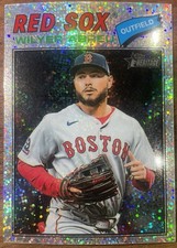 Topps Heritage Wilyer Abreu Sparkle #362 Boston Red Sox 2026 Baseball