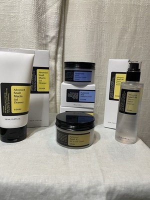 COSRX Advanced Snail Skin Care Set - Cleanser, Cream, Essence, Hydrating
