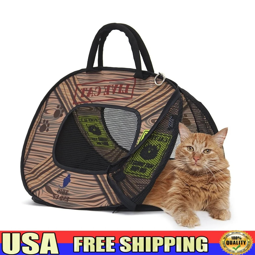 Collapsible Cat Carrier: Stunning & Effortless Pet Travel