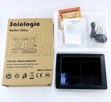 Sainlogic Weather Station Indoor Outdoor Large Display  Outdoor Sensor SC-07