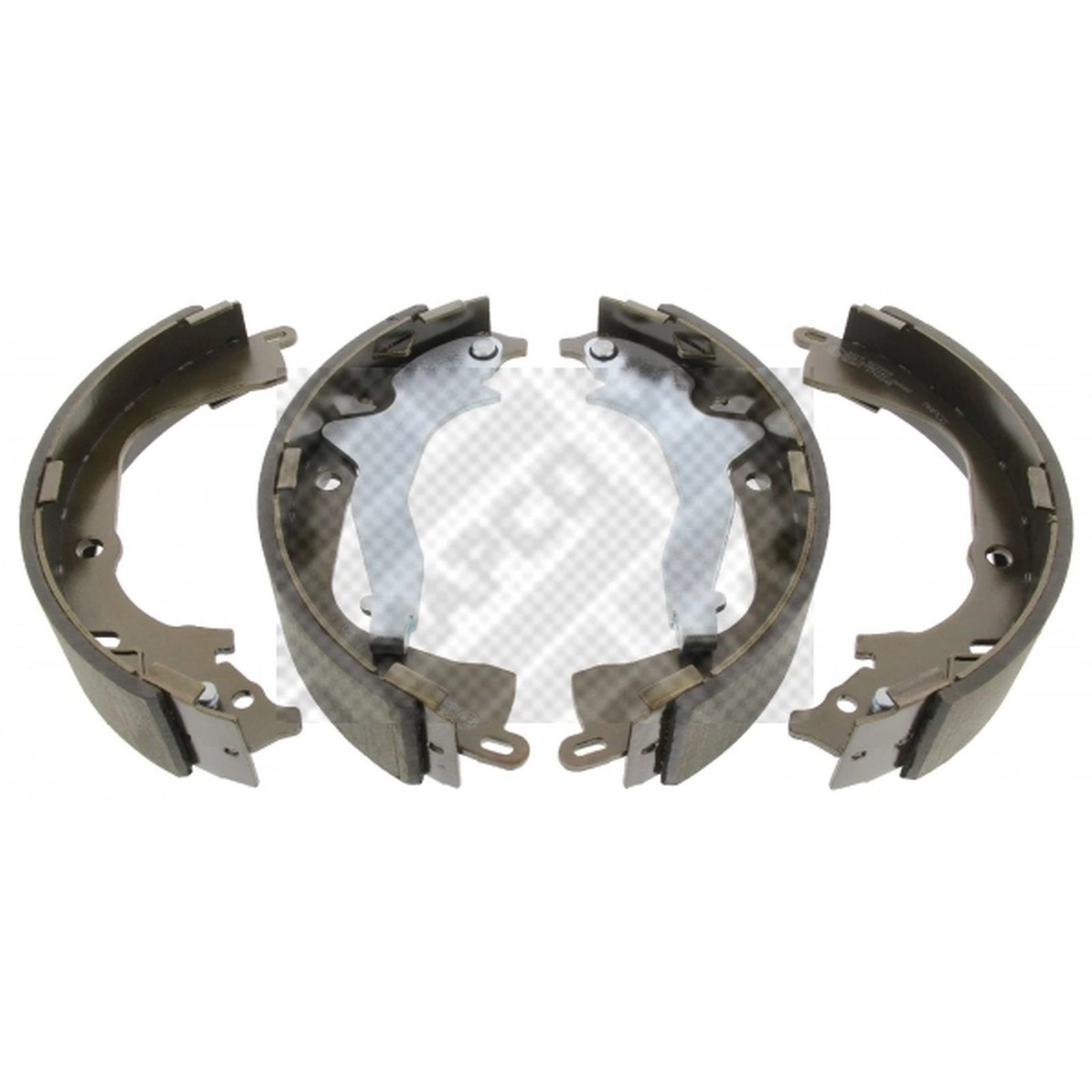 ORIGINAL® Mapco 8915 Bremsbackensatz Hinten passend für VW AMAROK AMAROK