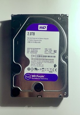 Western Digital WD20PURZ WD Purple 2TB Surveillance Hard Drive