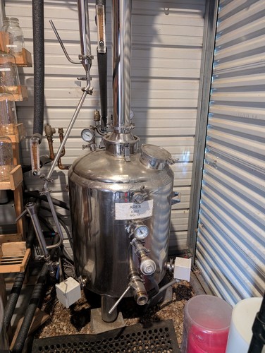 45 Gallon Still - ADE - With Vodka Column + Distillery Controller